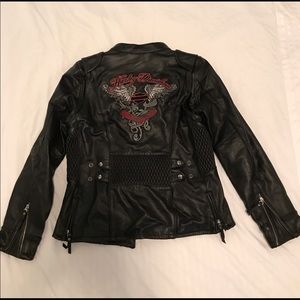 Woman’s Harley Davidson Leather Riding Jacket